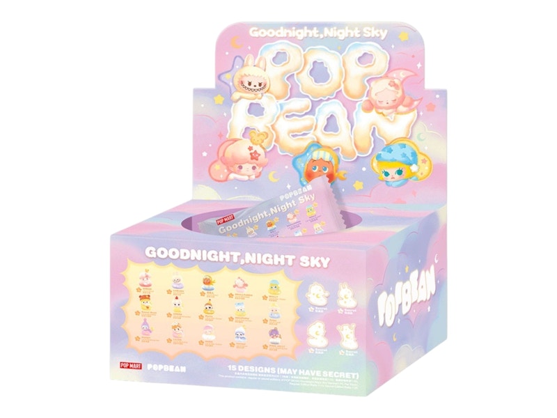 Pop Mart POP BEAN Goodnight,Night Sky Series Sealed Case (30 Blind Bags)