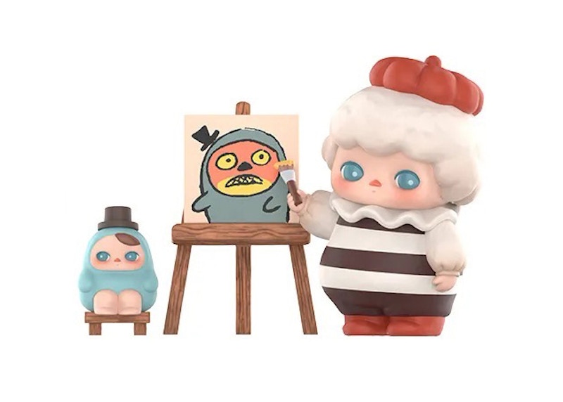 Pop Mart PUCKY Fairies' Market Series Portrait Painter Figure