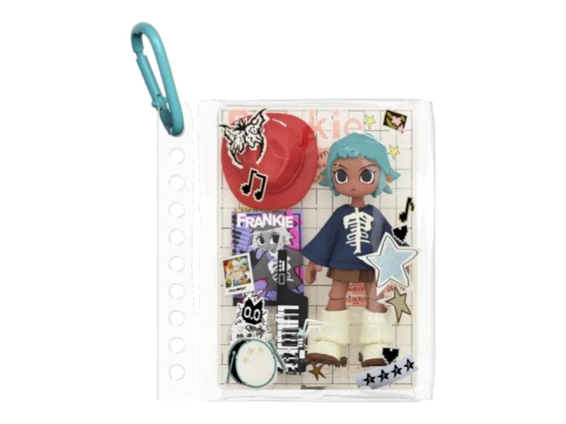 Pop Mart Peach Riot Carry The Music Series Pop Block Frankie SDCC Exclusive Pendant Black