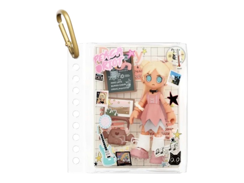 Pop Mart Peach Riot Carry The Music Series Pop Block Poppy SDCC Exclusive Pendant Pink