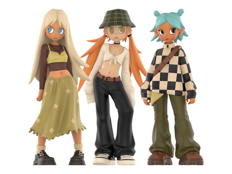 Pop Mart Peach Riot Street Style Figures