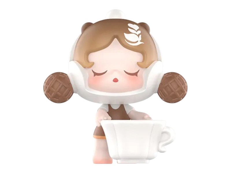 Pop Mart Pop Bean Coffee Factory Series Skullpanda Coffee Moment Figure