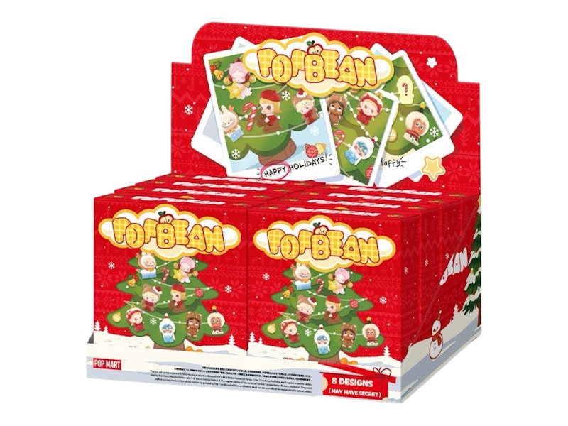 Pop Mart Pop Bean Winter Romance Series Sealed Case (8 Blind Box)