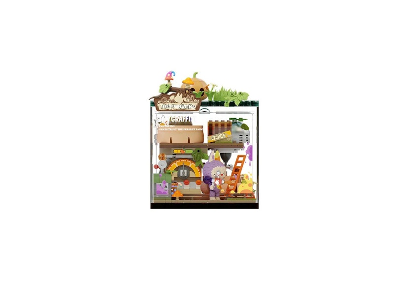 Pop Mart Pop Blocks Labubu The Monsters Forest Secret Base Series Blocks Jam Graffiti P10004 Building Block