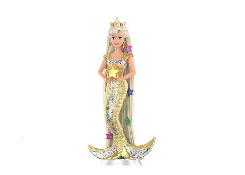 Pop Mart Pop Mart Barbie Style Icon Series 1996 Jewel Hair Mermaid Barbie Figure