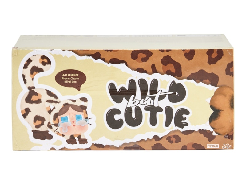 Pop Mart Crybaby Wild but Cutie Series Phone Charm Sealed Case (6 Blind Box)