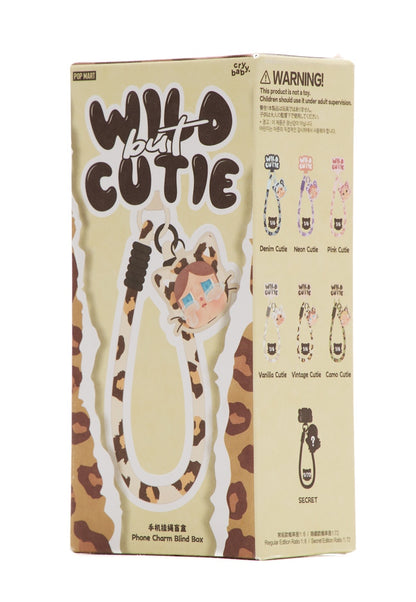 Pop Mart Crybaby Wild but Cutie Series Phone Charm Single Blind Box