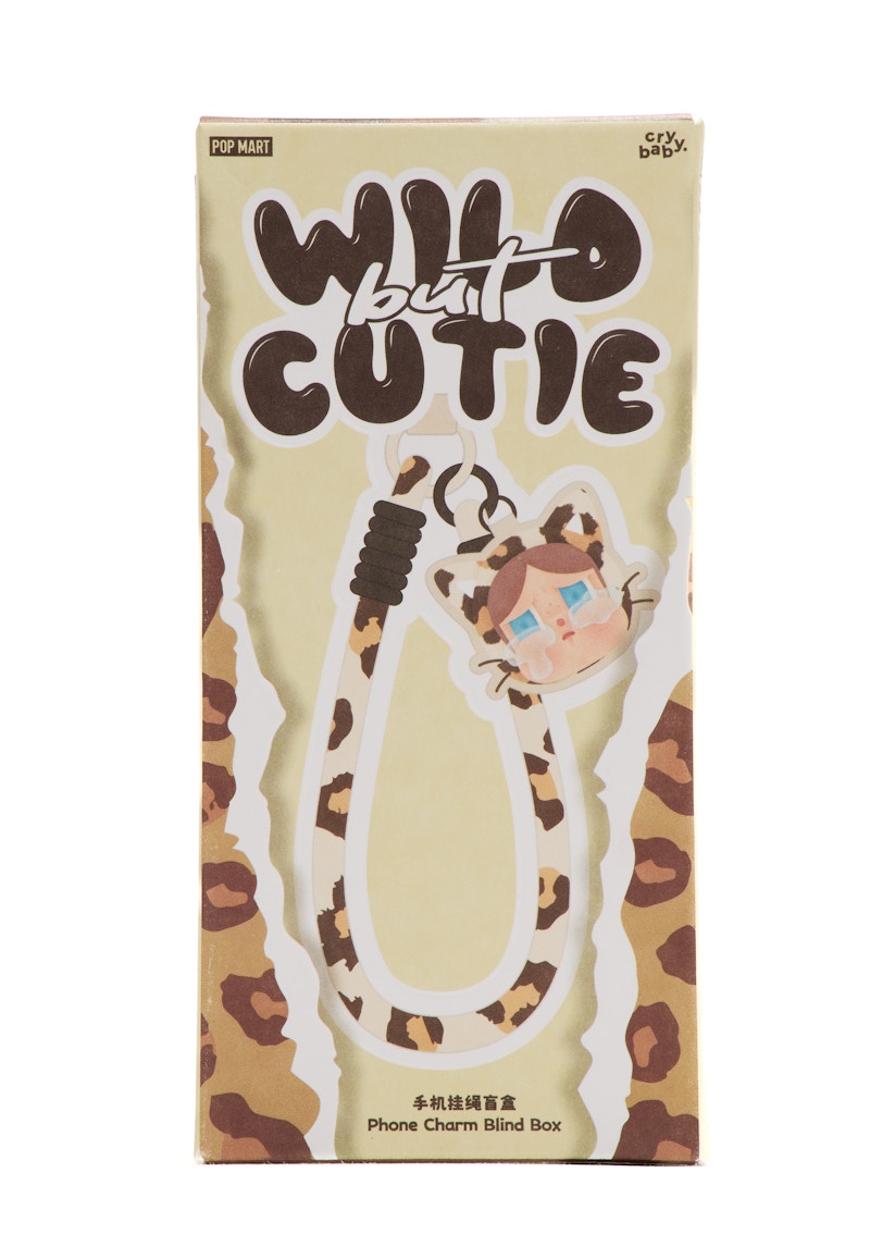 Pop Mart Crybaby Wild but Cutie Series Phone Charm Single Blind Box