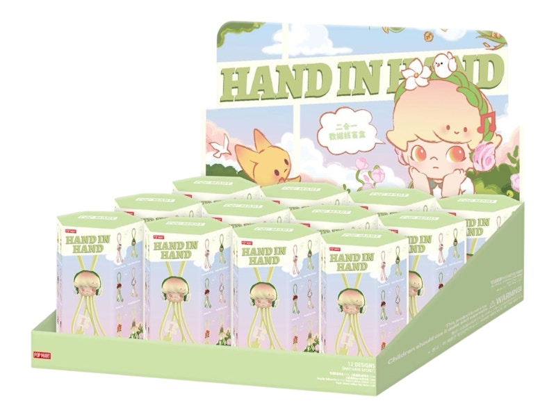 Pop Mart Hand in Hand Series 2 in 1 Cable Sealed Case (12 Blind Box)