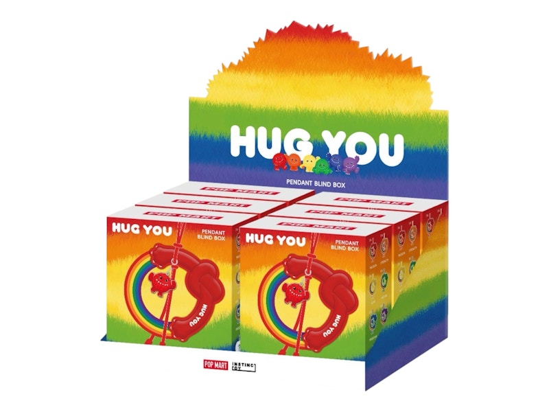 Pop Mart Instinctoy Hug You Series Pendant Sealed Case (6 Blind Box)
