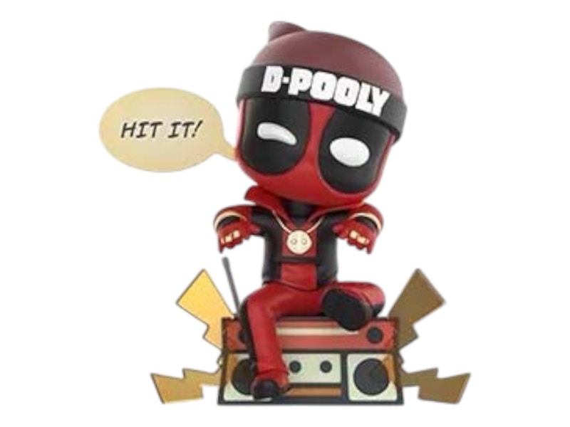 Pop Mart Pop Mart Marvel Deadpool Series Music Star Deadpool Figure