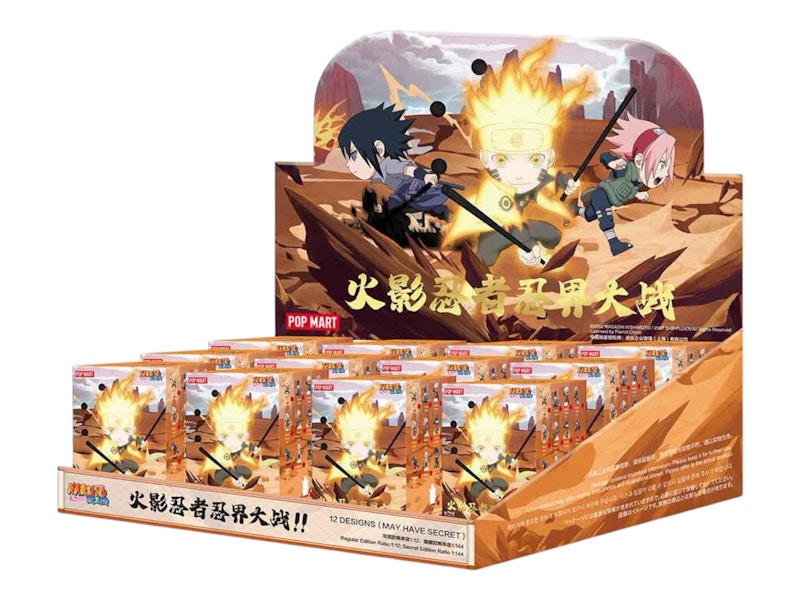 Pop Mart Pop Mart Naruto Ninkai Taisen Series Figure Sealed Case (12 Blind Box)