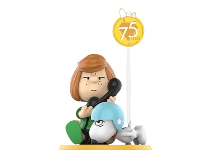 Pop Mart Peanuts 75th Anniversary Snoopy Comic Life Series Game Over Figure