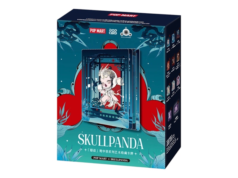 Pop Mart Pop Mart Skullpanda The Mirage Series Figures Art Collection Cards Single Blind Box