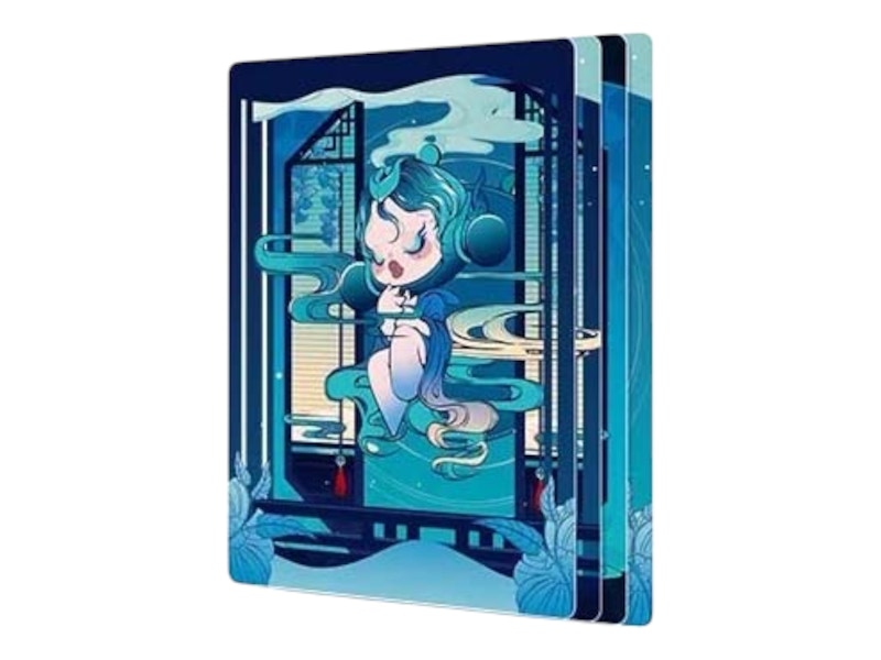 Pop Mart Pop Mart Skullpanda The Mirage Series The Hill Censer Figures Art Collection Cards