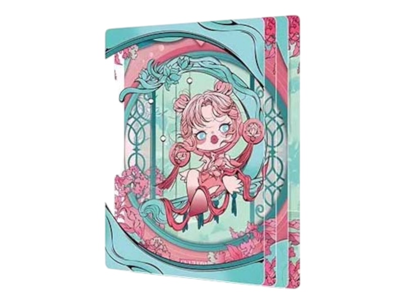 Pop Mart Pop Mart Skullpanda The Mirage Series The Konghou Figures Art Collection Cards