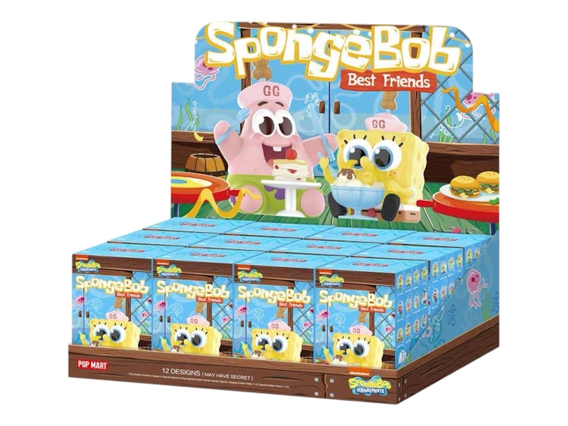 Pop Mart Pop Mart SpongeBob Best Friends Series Figure Sealed Case (12 Blind Box)