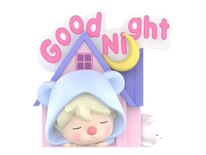 Pop Mart Sweet Bean The Language of Love Series Good Night Figure