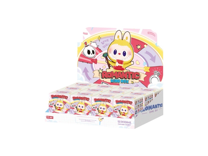 Pop Mart Romantic Ring Box Series 4 Scene Sets Sealed Case (12 Blind Box)