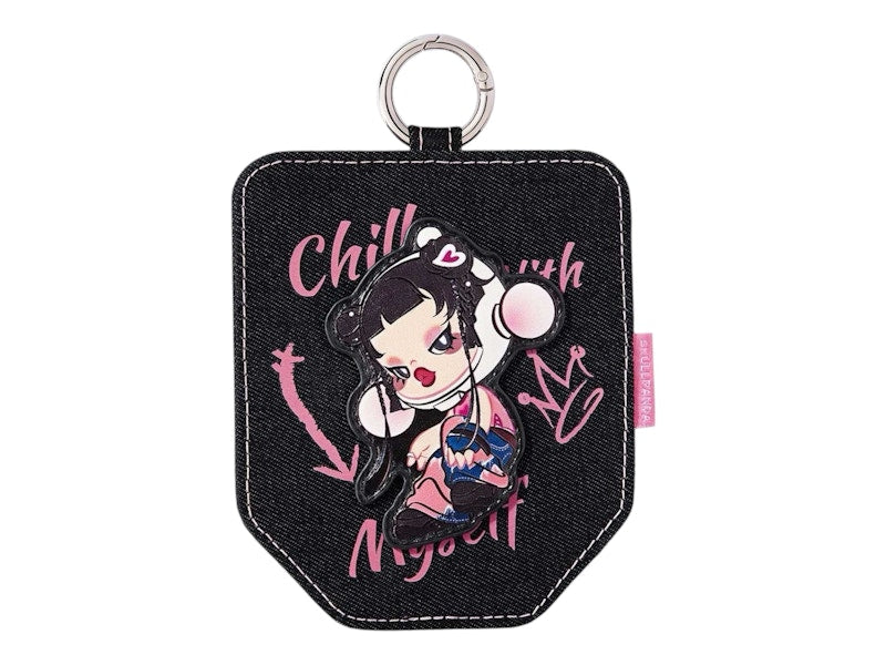 Pop Mart SKULLPANDA Cheers to Myself Series Mini Bag Denim