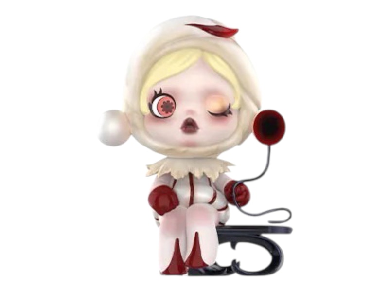 Pop Mart SKULLPANDA Image Of Reality Series The Duality (White) Figure