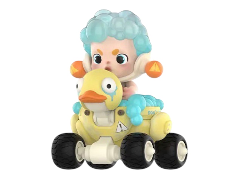 Pop Mart SKULLPANDA Laid Back Tomorrow Series Rushing Out Figure