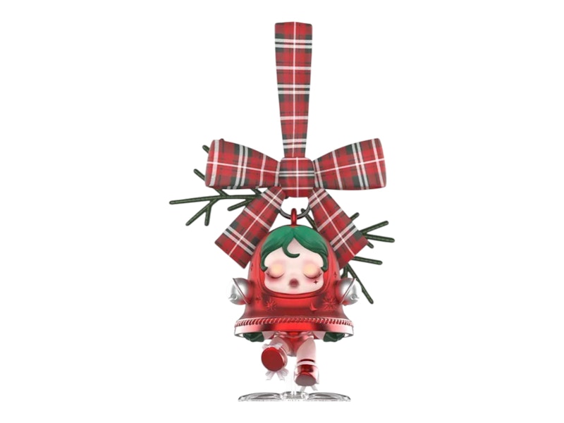 Pop Mart SKULLPANDA Tell Me What You Want Series Jingle All the Way (Red) Secret Edition Figure