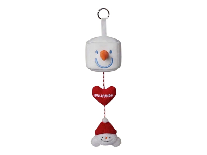 Pop Mart SKULLPANDA Tell Me What You Want Series Let it Snow (Ice Cube) Plush Pendant
