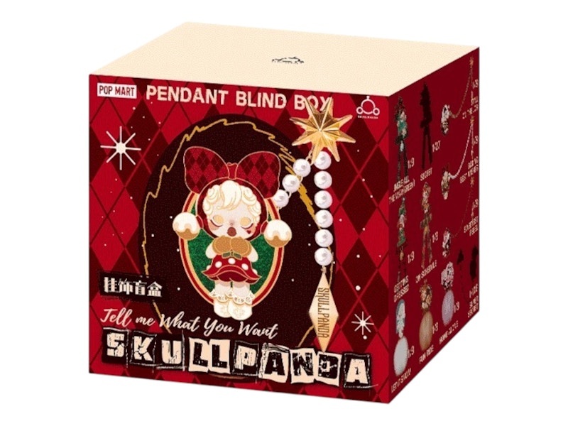 Pop Mart SKULLPANDA Tell Me What You Want Series Pendant Single Blind Box
