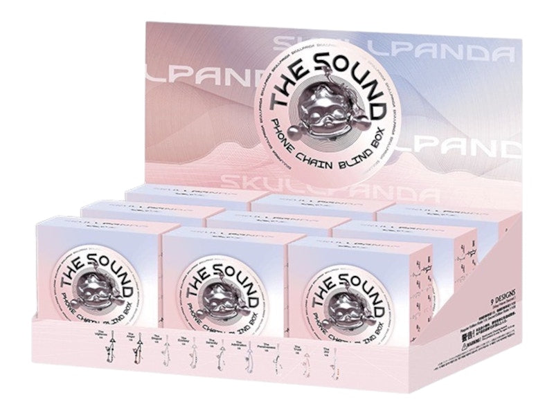 Pop Mart SKULLPANDA The Sound Series Phone Chain Sealed Case (9 Blind Box)