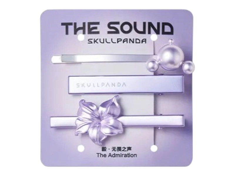 Pop Mart SKULLPANDA The Sound Series The Admiration Hairpin Combination