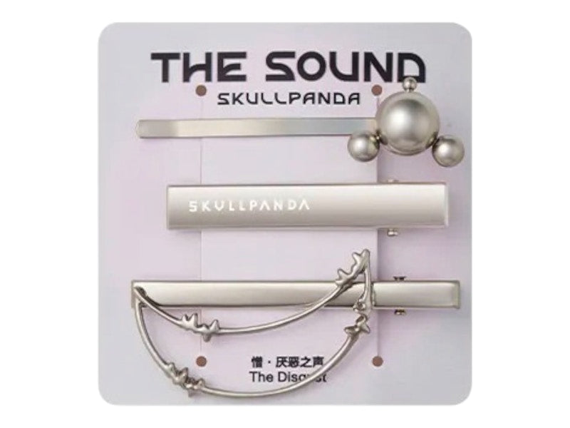 Pop Mart SKULLPANDA The Sound Series The Disgust Hairpin Combination
