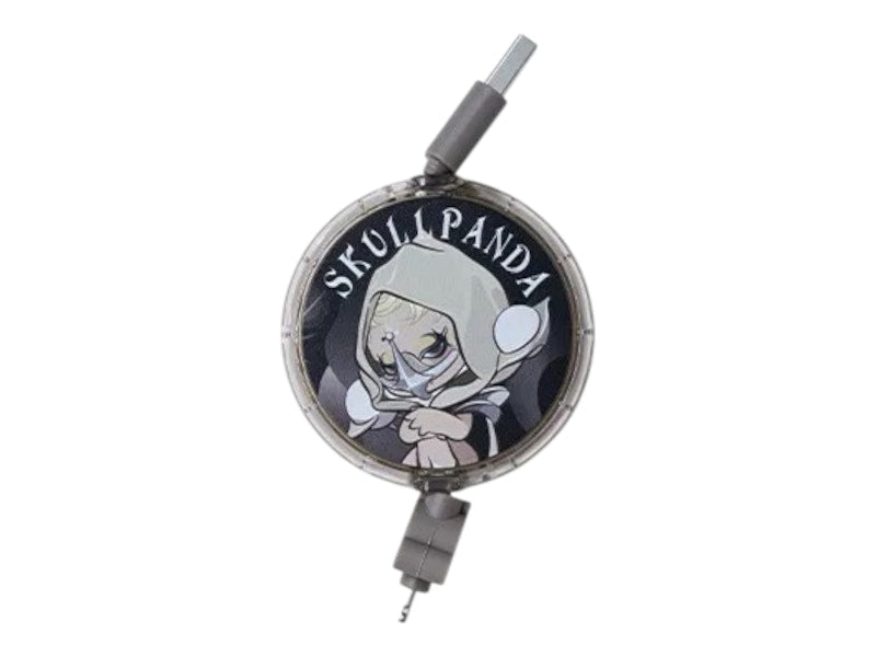 Pop Mart SKULLPANDA The Sound Series The Disgust iPhone Cable