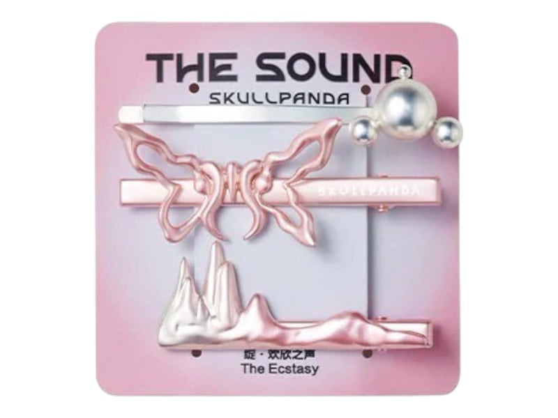 Pop Mart SKULLPANDA The Sound Series The Ecstasy Hairpin Combination