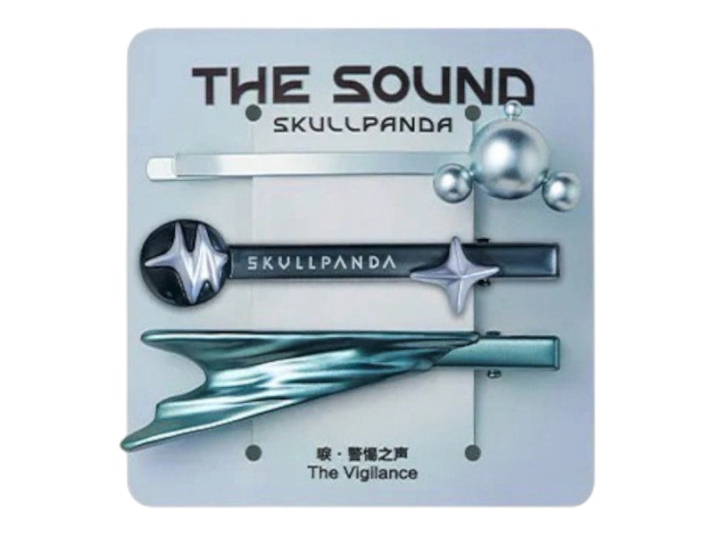 Pop Mart SKULLPANDA The Sound Series The Vigilance Hairpin Combination