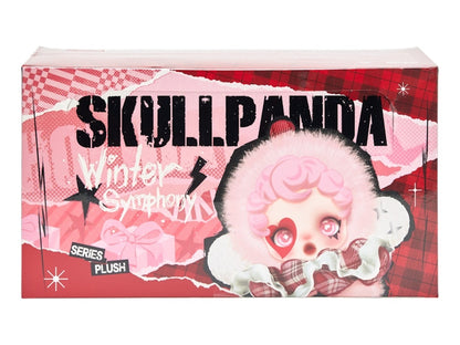 Pop Mart SKULLPANDA Winter Symphony Series Vinyl Face Plush Pendant Sealed Case (6 Blind Box)