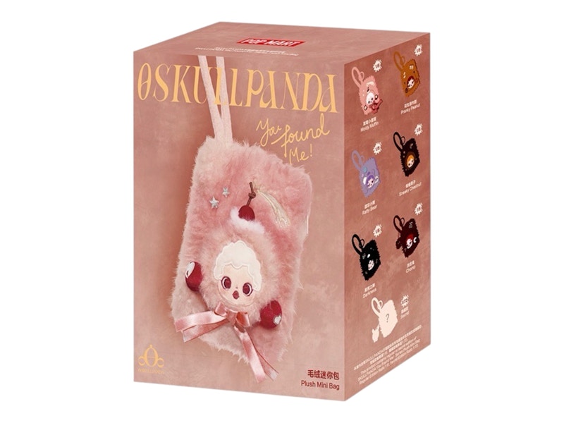 Pop Mart SKULLPANDA You Found Me! Series Plush Mini Bag Single Blind Box