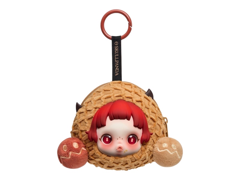 Pop Mart SKULLPANDA You Found Me! Series Pranky Peanut Earphone Bag