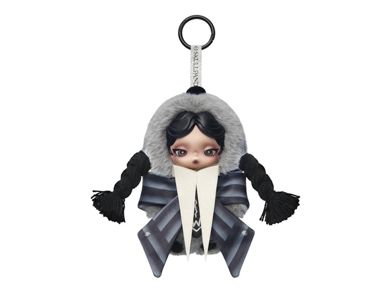 Pop Mart SKULLPANDA x Wednesday (Nevermore Academy Uniform Version) Plush