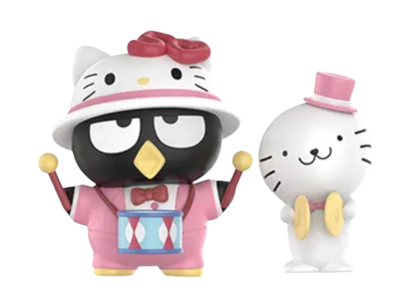 Pop Mart Sanrio Character Hello Kitty 50th Anniversary Series Bad Badtz-maru Figure