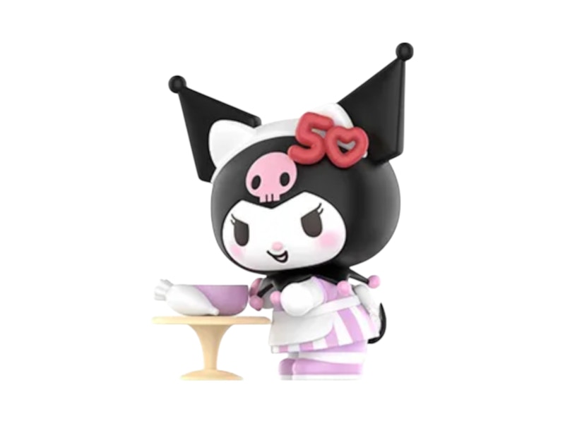 Pop Mart Sanrio Character Hello Kitty 50th Anniversary Series Kuromi Figure