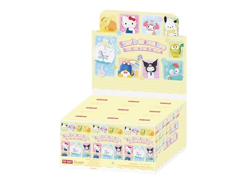 Pop Mart Sanrio Characters Sweet Dream Bubble House Series Scene Sets Figure Sealed Case (9 Blind Boxes)