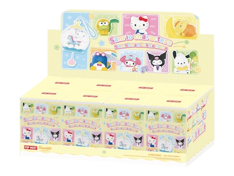 Pop Mart Sanrio Sweet Dream Bubble House Series Scene Sets Sealed Case (8 Blind Box)