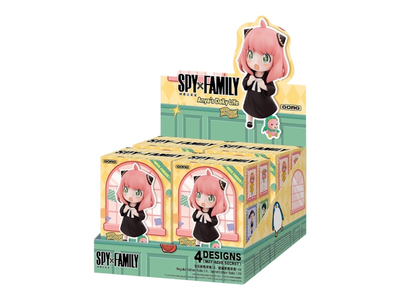 Pop Mart Spy x Family Anya's Daily Life DLC Series Figures Sealed Case (4 Blind Boxes)