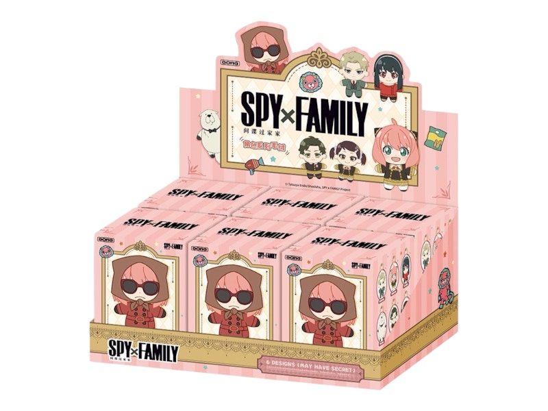Pop Mart Spy x Family Character Series Plush Sealed Case (6 Blind Box)