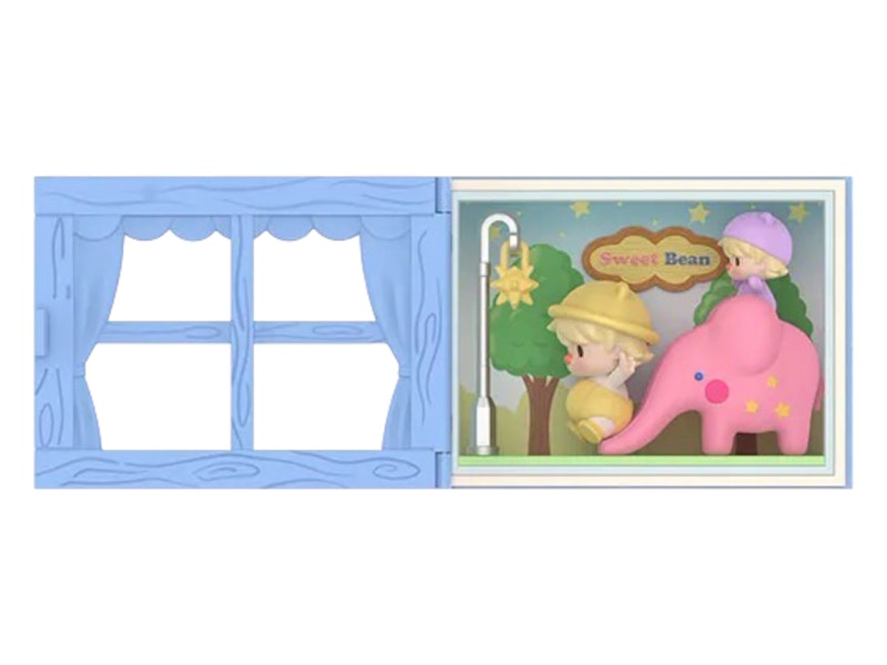 Pop Mart Sweet Bean Celebrate Ordinary Days Series Bravery Challenge of the Day Scene Sets
