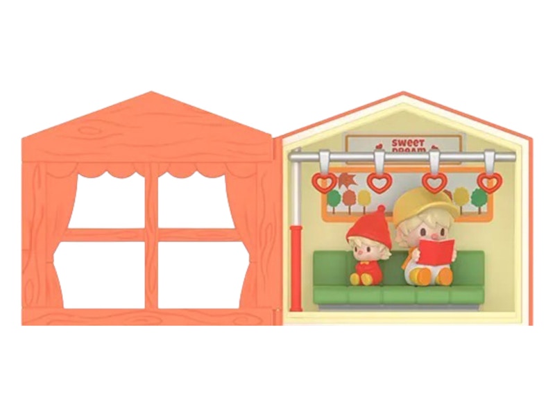 Pop Mart Sweet Bean Celebrate Ordinary Days Series Destined to Meet You Scene Sets