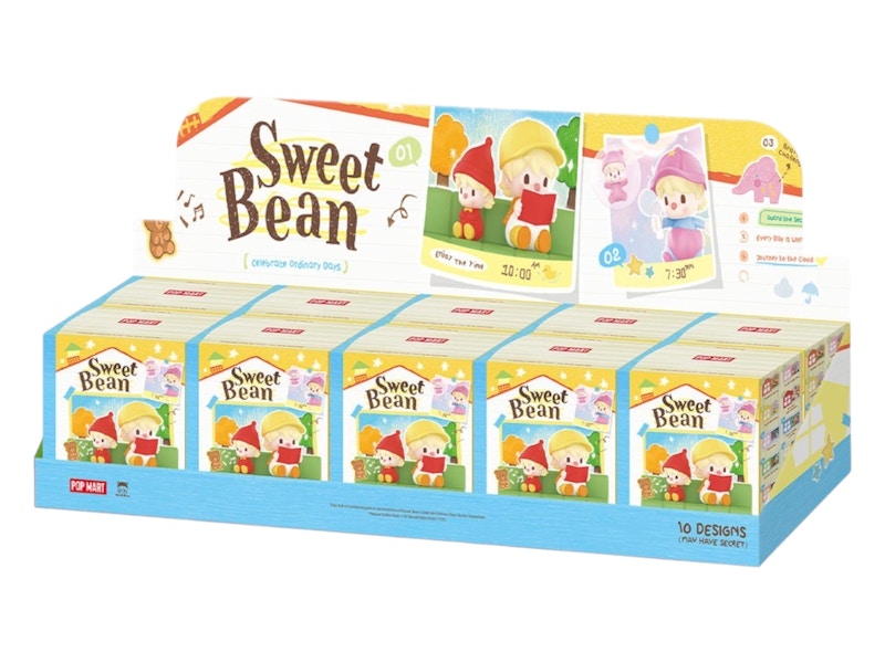 Pop Mart Sweet Bean Celebrate Ordinary Days Series Scene Sets Sealed Case (10 Blind Boxes)