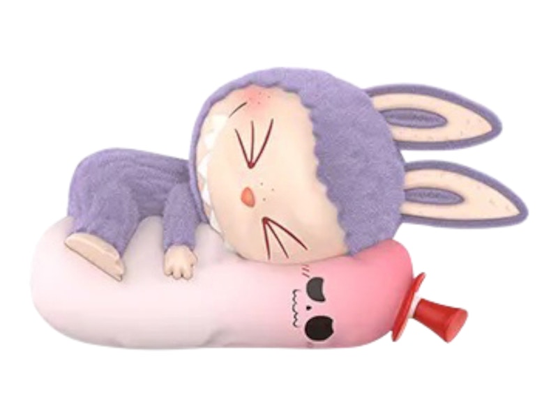 Pop Mart THE MONSTERS Labubu 1:00 A.M. Series Hugging Time Figure