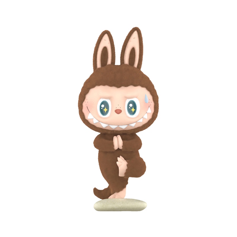 Pop Mart THE MONSTERS Labubu Lazy Yoga Series Yoga Coach (Secret Edition) Figure